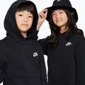 Gyerek pulóver Nike Sportswear Club Fleece black/white 4