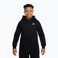 Gyerek pulóver Nike Sportswear Club Fleece black/white 5