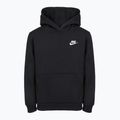 Gyerek pulóver Nike Sportswear Club Fleece black/white