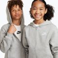 Gyerekpulóver Nike Sportswear Club Fleece dark grey heather/base grey/white 4