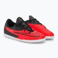 Gyermek futballcipő  Nike JR Phantom GX Club IC GS bright crimson/black/white 4