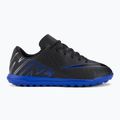 Gyermek futballcipő Nike JR Mercurial Vapor 15 Club TF fekete/króm/hyper real 2