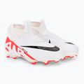 Gyermek futballcipő Nike JR Zoom Mercurial Superfly 9 Academy FG/MG bíbor/fekete/fehér 4