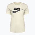 Női Nike Sportswear Club Essentials Logo kókusztejes/fekete póló