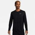 Férfi Nike Miler Dri-Fit UV fekete hosszú ujjú futócipő