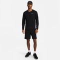 Férfi Nike Miler Dri-Fit UV fekete hosszú ujjú futócipő 2