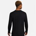 Férfi Nike Miler Dri-Fit UV fekete hosszú ujjú futócipő 3