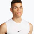 Férfi fitnesz trikó Nike Pro Dri-Fit Tight ujjatlan white/black 4