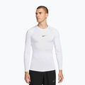 Férfi hosszú ujjú edzőfelső Nike Pro Dri-Fit Tight Fitness white/black