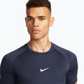 Férfi edző póló Nike Pro Dri-Fit Tight SS Fitness obsidian/white 4
