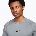 Férfi edző hosszú ujjú póló Nike Pro Warm smoke grey/black 4