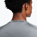 Férfi edző hosszú ujjú póló Nike Pro Warm smoke grey/black 5