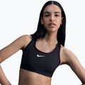 Nike Swoosh Medium Support edzőmelltartó fekete/fehér 4