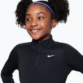 Gyerek edző hosszú ujjú póló Nike Dri-Fit 1/4 Zip black/white 4