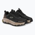 SKECHERS D'Lux Trekker férfi trekking cipő fekete/természetes 4