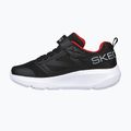 SKECHERS Go Run Elevate gyermek edzőcipő fekete/piros 13