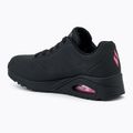 Női cipő SKECHERS Uno Dripping In Love black/pink 3