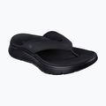 Férfi SKECHERS Go Walk Flex szandál Vallejo fekete