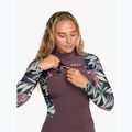 Női úszó neoprén ROXY 4/3 mm Swell Natural Front Zip black multi 4