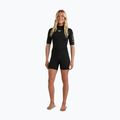 Női neoprénruha ROXY 2/2 mm Prologue+ SS Springsuit Flock black 2