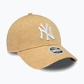 Női baseballsapka New Era Jersey 9Forty New York Yankees light beige