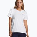 Under Armour Rush Energy 2.0 női edzőpóló fehér/fekete