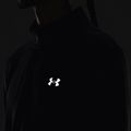 Férfi Under Armour Seamless Stride 1/4 Zip fekete/fényvisszaverő futó hosszú ujjú 6