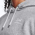 Női Under Armour Icon Fleece kapucnis pulóver mod gray light heather/white 4