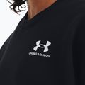 Under Armour női pulóver Icon Fleece Crew fekete/fehér 4