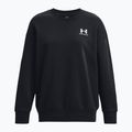 Under Armour női pulóver Icon Fleece Crew fekete/fehér 5