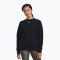 Női pulóver Under Armour Rival Fleece Crew black/white