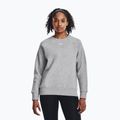 Női pulóver Under Armour Rival Fleece Crew mod gray light heather/white