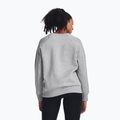 Női pulóver Under Armour Rival Fleece Crew mod gray light heather/white 3