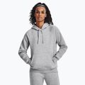 női pulóver Under Armour Rival Fleece Hoodie mod gray light heather/white