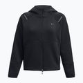 Női Under Armour Unstoppable Fleece FZ pulóver fekete/fekete 5