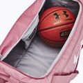 Under Armour Undeniable 5.0 Duffle M 58 l rózsaszín elixír/fehér táska 6