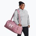 Under Armour Undeniable 5.0 Duffle M 58 l rózsaszín elixír/fehér táska 8