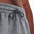 Férfi Under Armour Icon Fleece Pitch rövidnadrág szürke közepes heather/fehér 4