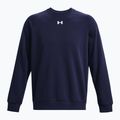 Férfi Under Armour Rival Fleece Crew midnight navy/fehér melegítőfelső 5