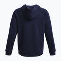 Férfi trekking pulóver Under Armour Rival Fleece FZ midnight navy/white 6