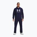 Férfi Under Armour Rival Fleece Logo HD midnight navy/fehér melegítőfelső 2