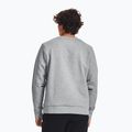 Férfi pulóver Under Armour Unstoppable Fleece Crew mod gray/black 3