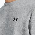 Férfi pulóver Under Armour Unstoppable Fleece Crew mod gray/black 4
