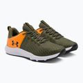 Under Armour Charged Engage 2 férfi edzőcipő marine zöld/formula narancs/fekete színben 4