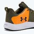 Under Armour Charged Engage 2 férfi edzőcipő marine zöld/formula narancs/fekete színben 9