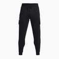 Férfi Under Armour Rival Fleece Cargo Jogger nadrág fekete / fehér 5