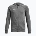 Gyerek pulóver Under Armour Rival Fleece FZ Hoodie grey