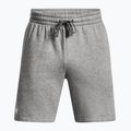 Under Armour Rival Fleece castlerock light heather/fehér férfi edzőnadrág 5