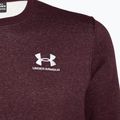 Férfi Under Armour Essential Fleece Crew melegítőfelső sötétbordó/fehér 6