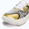 kosárlabda cipő Under Armour Spawn 6 white/black/metallic gold 7